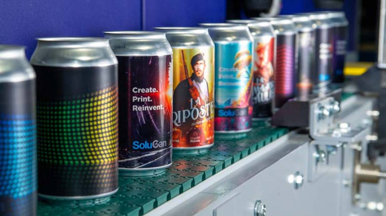 Solucan sets the pace for Digital beverage can production in North America