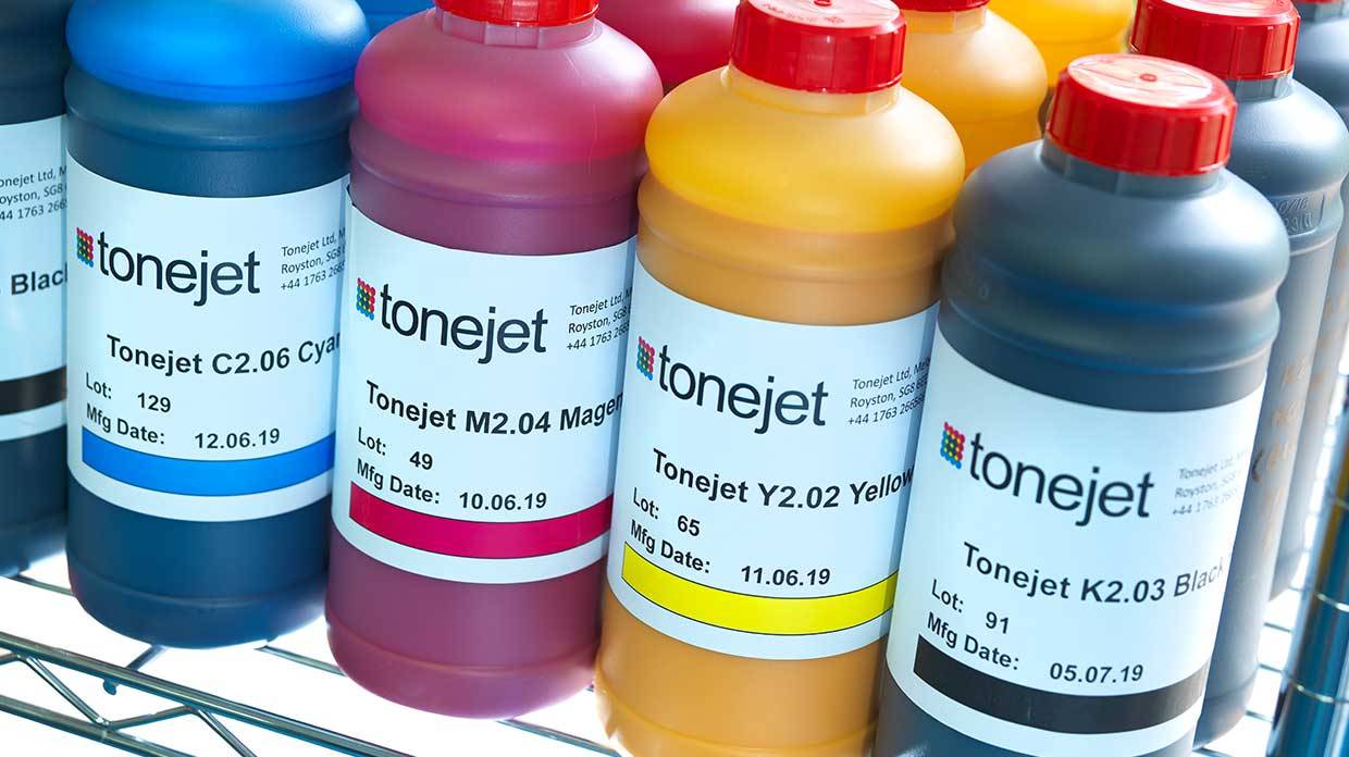Tonejet electrostatic print technology Tonejet